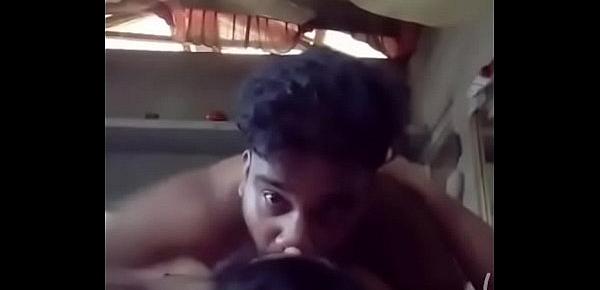  Beautiful hot desi lady with her lover making love